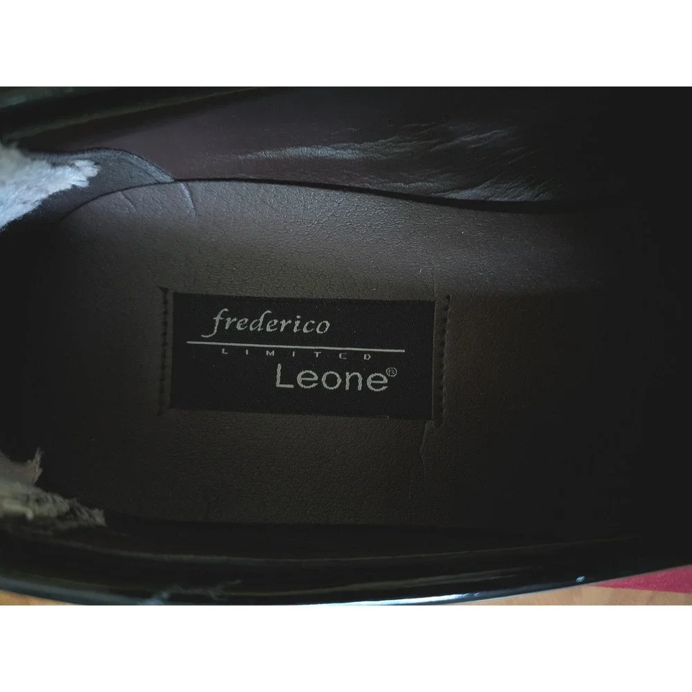 Frederico Leone Loafers Men 10 Dandy Formal Tuxedo New Yorker Bold Statement